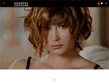 Tablet Screenshot of kennedycoiffure.fr